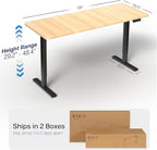 VIVO Electric 60 x 30 in Standing Desk, Memory Height Adjustment, 1B Series - Image 3