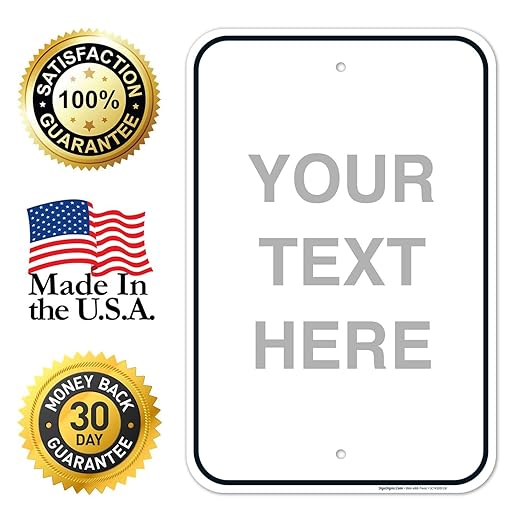 Custom Sign, Personalized Metal Signs, Customize - Image 8