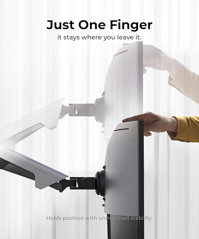 Modernsolid Heavy Duty Monitor Arm Desk Mount - Image 6