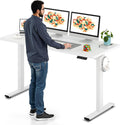 SANODESK Electric Standing Desk 60 x 24 Inches Whole-Piece Desktop Height