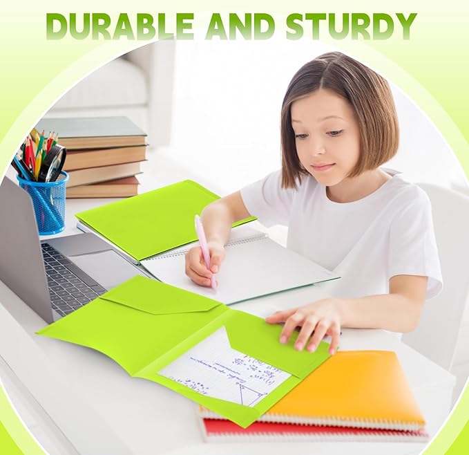 Henoyso 36 Pcs Plastic Folders - Image 5