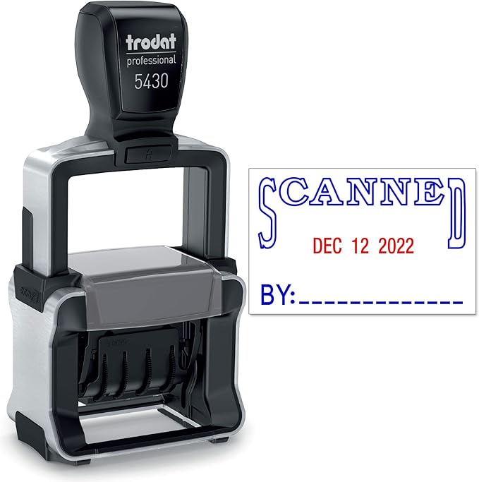 Trodat 5430 Professional Self-Inking Date Stamp by Maxmark