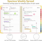 Forvencer 2026 Planner, Hardcover Calendar Planner Weekly and Monthly, Jan 2026 - Image 3