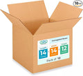 Medium Moving & Shipping Boxes 14x14x12 inches by IDLPackaging
