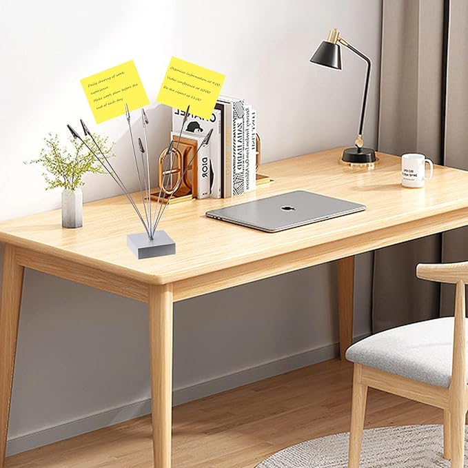 Cube Base 8-Branch Tree Style Memo/Card/Paper/Photo Holder Table Number Holder - Image 7