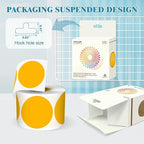 2 Inch Round Color Coding Labels - Image 3