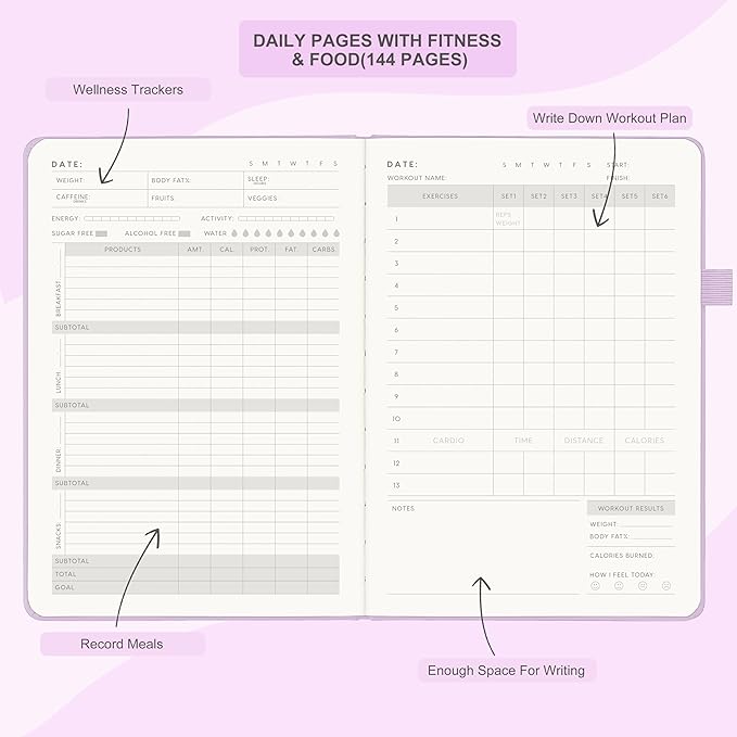 &And Per Se Fitness Workout Journal - Image 3