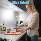 maylit Under Cabinet Lighting Plug in, 14 Inch Linkable Ultra Bright LED Light - Image 2