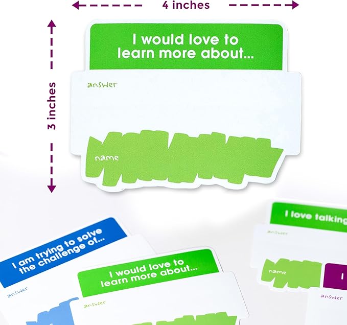 We! Connect Name Tag Stickers - Image 2