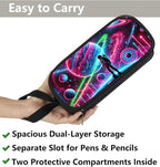 AnySmic Astronaut Pencil Case for Boys and Girls, Large Capactiy Pencil Pouch - Image 3