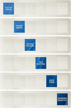 Privacy Door Sign, Do Not Disturb/Please Knock/Out of Office/in a Meeting/Back by LoYinLo