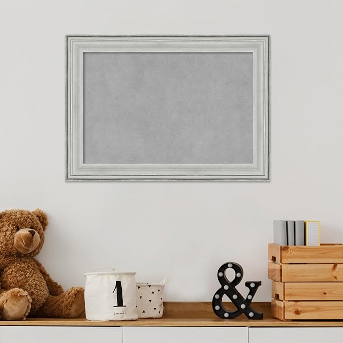Amanti Art Silver Framed Magnetic Board 15x21 Small Vision Board - Image 5