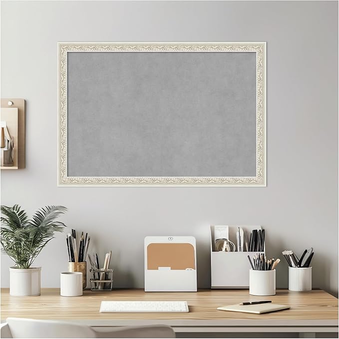 Amanti Art Silver Framed Magnetic Board 18x26 Medium Vision Board - Image 7
