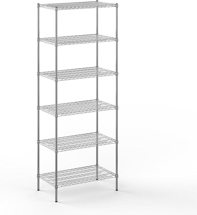 Regal Altair 21" Deep x 36" Wide x 96" Height Wire Shelving Kit | 6-Tier | NSF by Regal+Altair