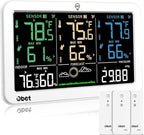 OBET Weather Station Wireless Indoor Outdoor Thermometer by OBET