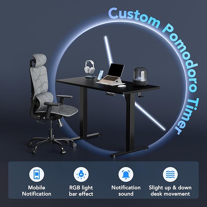 HUANUO AI-Powered Electric Standing Desk - Image 4