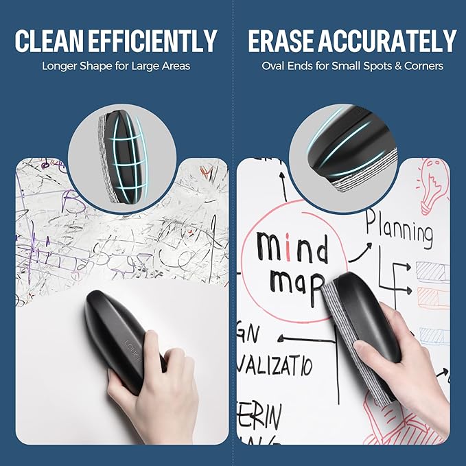 loukin Dry Erase Eraser Refill Pads - Image 5