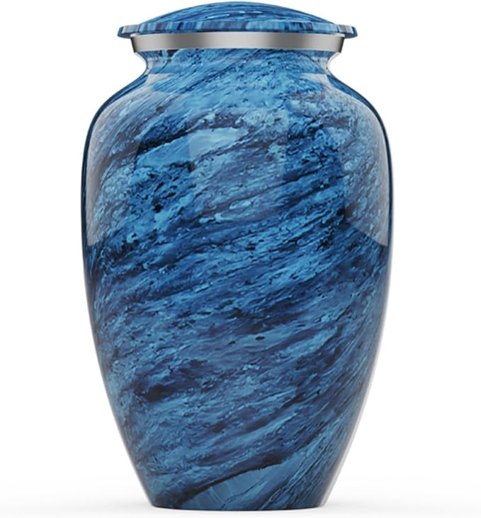 Handcrafted Urn for Ashes Adult Male and Female by ModernMemorials