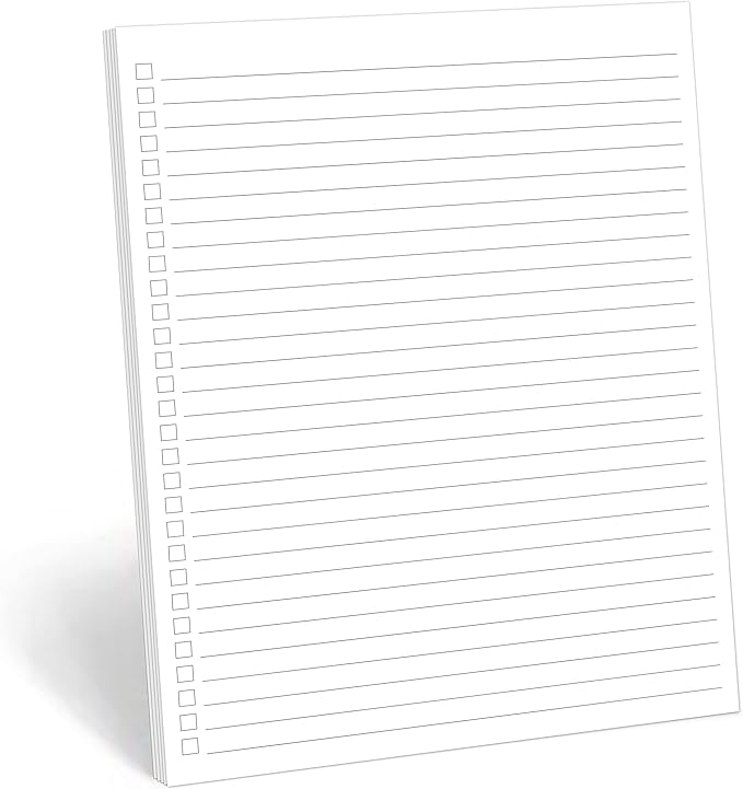 321Done Checklist Notepad by 321Done