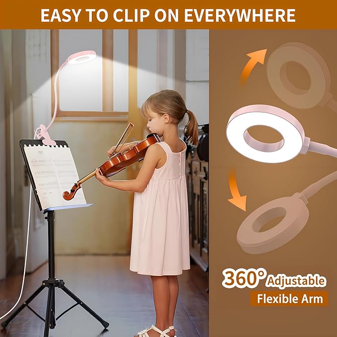 iZELL Desk Lamp, LED Reading Light - Image 5
