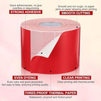 PATIKIL 3 x 5 Inch Rectangle Inventory Color Coding Labels 1 Roll, Square - Image 3