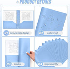 Lincia 100 Pcs Plastic Folders - Image 3