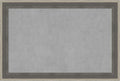 Amanti Art Grey Framed Magnetic Board 25x37 Large Vision Board by AmantiArt