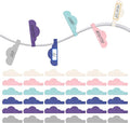 Nearockle 36Pcs Cable Labels for Organizing Wires and Identification, Upgraded by ELECTRONICSORGANIZATION