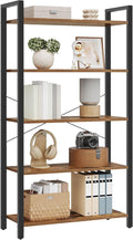 VASAGLE 5-Tier Bookshelf, Bookcase by VASAGLEbySONGMICSHOME