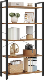 VASAGLE 5-Tier Bookshelf, Bookcase by VASAGLEbySONGMICSHOME