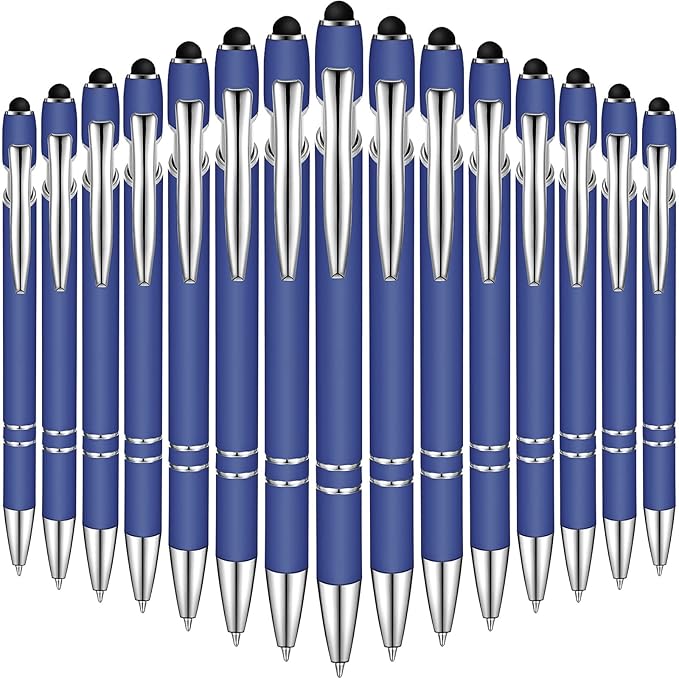 Zonon 38 Pieces Rubberized Ballpoint Pen by Zonon