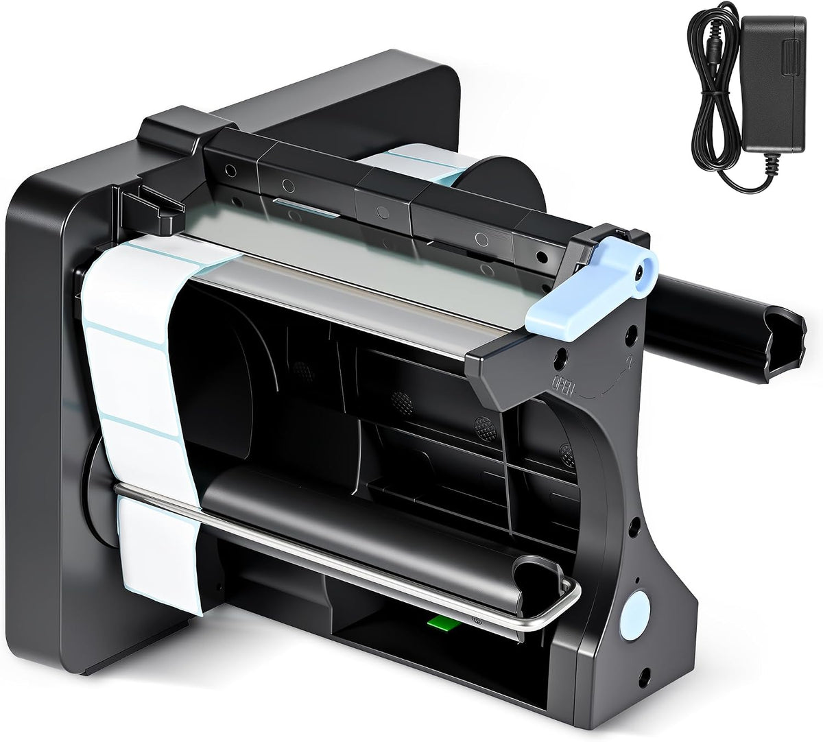 Automatic Tape Dispenser, Label Applicator, Sticker Roll Dispenser, Portable