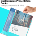 Dunwell Presentation Binder 48-Pocket, Displays 96 Pages, 8.5x11 Portfolio - Image 2