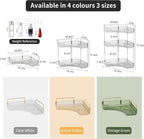 YCIA&DONE Corner Bathroom Counter Organizer, Makeup Organizer - Image 5