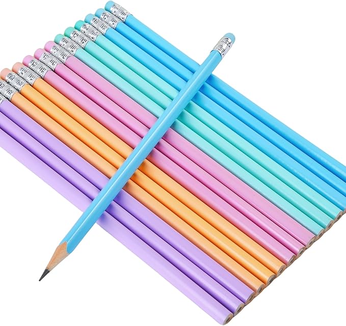 Jsehchya 50PCS Triangular Grip Wooden cased Pencils by Jsehchya