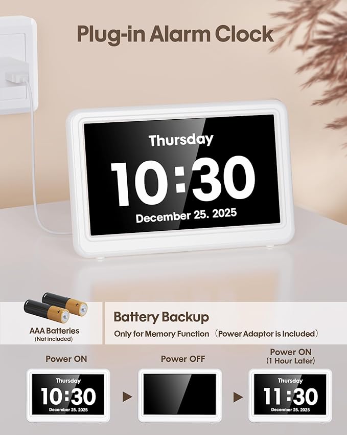 Digital Clock with Date and Week - Image 6