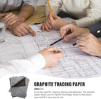Beatifufu A4 Carbon Transfer Paper 100 Sheets One-Side Graphite Copying Tracing - Image 5