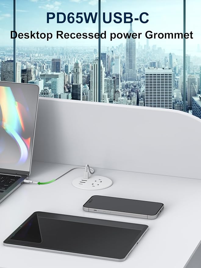Recessed Power Grommet 3 inch - Image 3