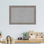 Amanti Art Grey Framed Magnetic Board 19x27 Medium Vision Board - Image 5