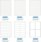 1723 Pieces Matte Labels Sticker Removable Rectangular Labels Writable Blank - Image 2