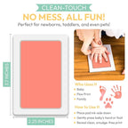Clean Touch Ink Pad for Baby Handprints and Footprints – Inkless Infant Hand & - Image 2