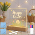 FRELWIM 5.9 x 5.9 Inch Warm LED Message Memo Note Board by FRELWIM