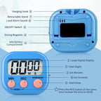 4 Pack Digital Kitchen Timer Magnetic Digital Timer - Image 4