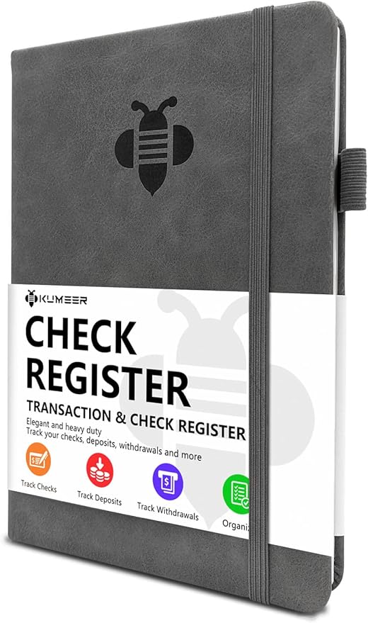 KUMEER Check Register – Elegant Check Registers by KUMEER