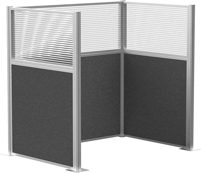 Versare Hush Panel Cubicle Kit | Workstation Partition Walls | Sound Dampening by VERSARE