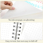 BESARME 80 Sheets A4 Dot Grid Spiral Notebook - Image 5