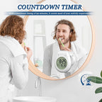 USAOSHOP Bathroom Clock Waterproof Shower Timer, Digital Wall Clock - Image 4