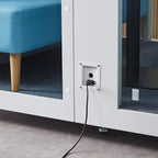 GEARONIC Mobile Office Pod Booth, Sound Proof Office Booth Pod - Image 7