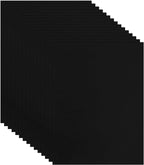 Guakicae 40 Sheets Black Cardstock 8.5 x 11 Printer Paper, 75lb Heavyweight by Guakicae