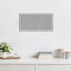 Amanti Art Silver Framed Magnetic Board 13x25 Small Vision Board - Image 5